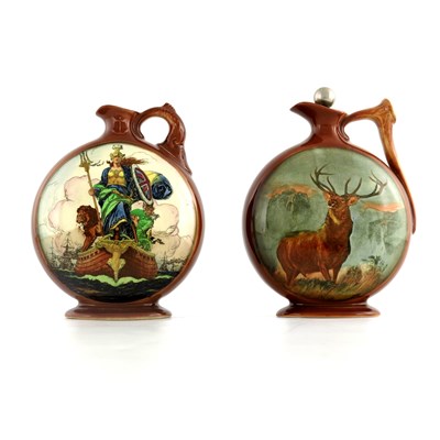 Lot 1099 - Two Royal Doulton series ware Dewars whisky...