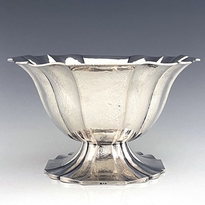 Lot 107 - Franz Bibus, a large Art Deco silver...