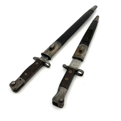 Lot 260 - Two British bayonets, a First World War...