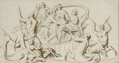 Lot 323 - After Francesco Bartolozzi, A Feast - Maidens,...