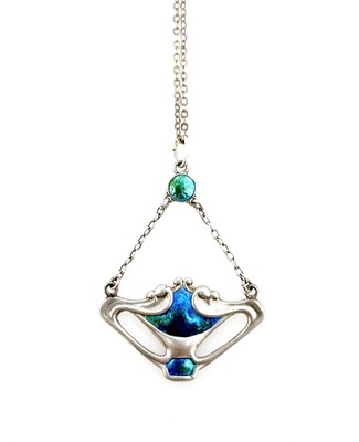 Lot 56 - Charles Horner, an Arts and Crafts silver and...