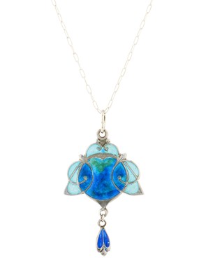 Lot 75 - James Fenton, an Art Nouveau silver and...