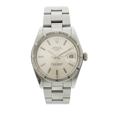 Lot 244 - Rolex, a stainless steel Oyster Perpetual Date...