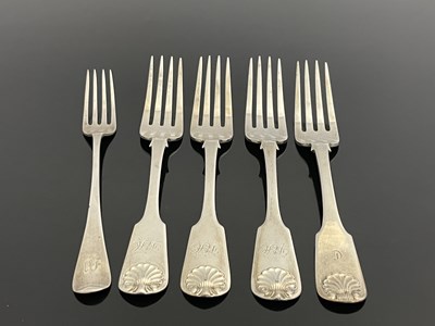 Lot 182 - Newcastle. 
Five English provincial silver...