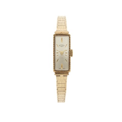 Lot 228 - Rotary, a 9ct gold bracelet watch