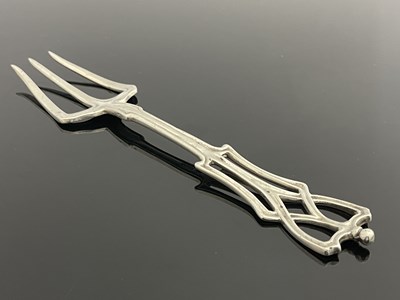 Lot 87 - Nelson Dawson, a large Arts and Crafts silver...