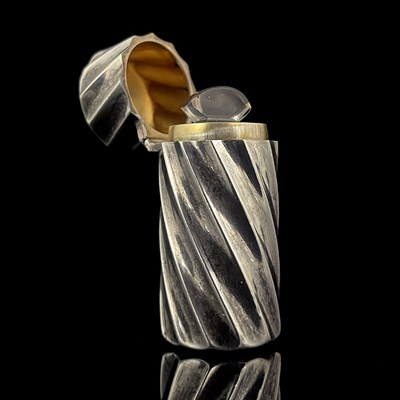 Lot 71 - A Victorian silver scent bottle, Sampson...