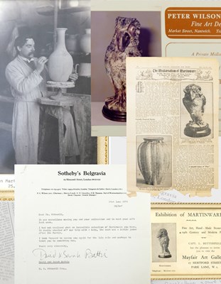 Lot 4 - An extensive collection of Martin Brothers...