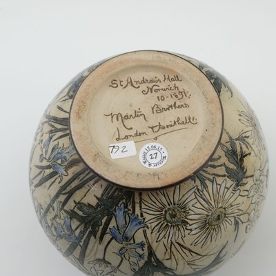 Lot 16 - Edwin and Walter Martin for Martin Brothers, a...