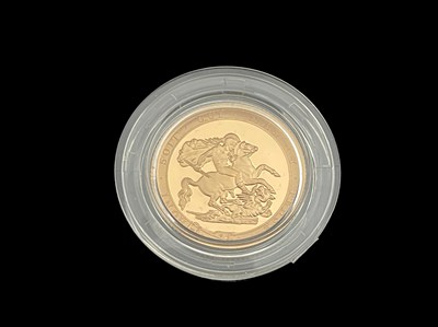 Lot 63 - Elizabeth II, a 2017 gold proof full sovereign,...