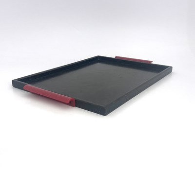 Lot 178 - An Art Deco Synthena bakelite tray, circa 1935,...