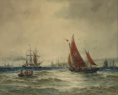 Lot 374 - Thomas Bush Hardy (British, 1842-1897),...