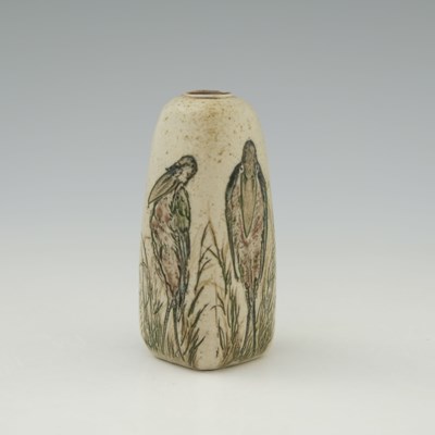 Lot 39 - The Martin Brothers, a small characterful bird...