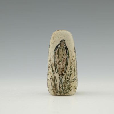 Lot 39 - The Martin Brothers, a small characterful bird...