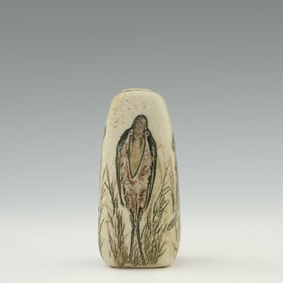 Lot 39 - The Martin Brothers, a small characterful bird...