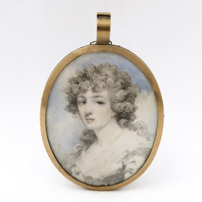 Lot 226 - A late 18th century portrait miniature,...