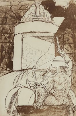 Lot 368 - Dame Elizabeth Frink RA, (British, 1930-1993),...