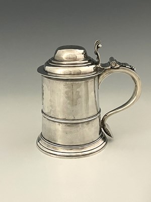 Lot 199 - Political Interest. A George II silver tankard,...