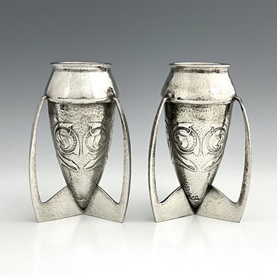 Lot 161 - Archibald Knox for Liberty and Co., a pair of...