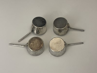 Lot 5 - A set of four twentieth-century silver plated...