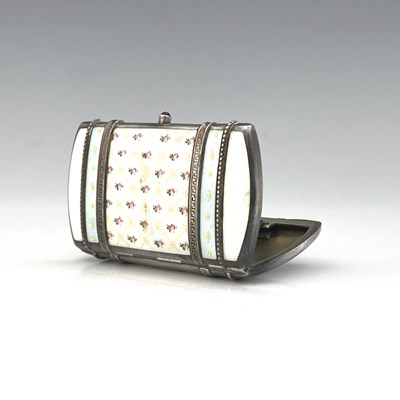 Lot 24 - An early twentieth-century silver and enamel...