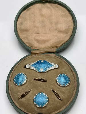 Lot 30 - An Arts and Crafts silver gilt and enamelled...