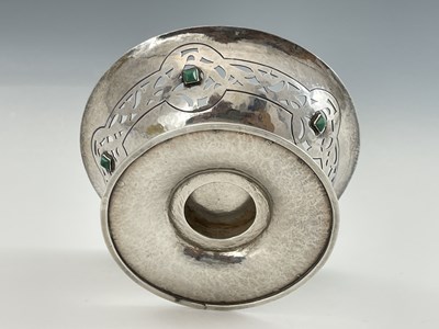 Lot 114 - An Arts and Crafts gem set bowl, probably...