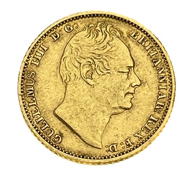 Lot 147 - William IV, Half Sovereign, 1834, rare. S3830