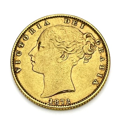 Lot 116 - Victoria, Sovereign, 1872, Die No. 57. S3853B