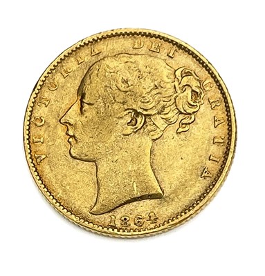 Lot 106 - Victoria, Sovereign, 1864, Die No. 52. S3853