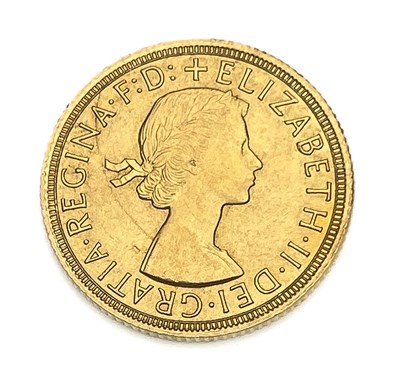 Lot 137 - Elizabeth II, Sovereign, 1958. S4125