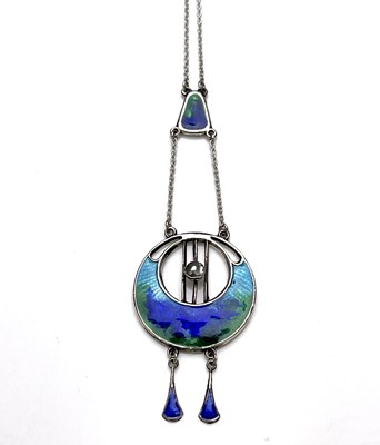 Lot 51 - Charles Horner, an Arts and Crafts silver and...