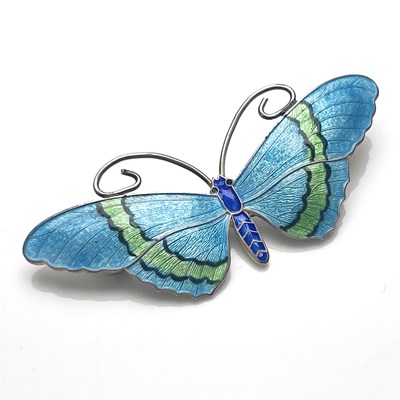 Lot 58 - An Arts and Crafts silver and enamelled...