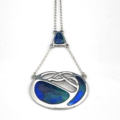 Lot 49 - Charles Horner, an Arts and Crafts silver and...