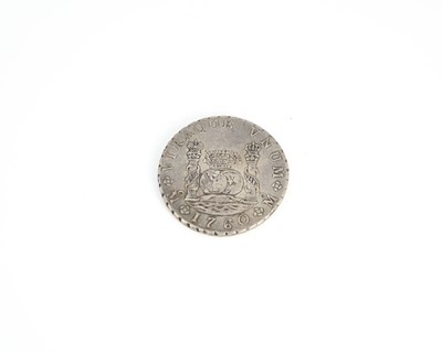 Lot 39 - Coins, Spanish/Mexican Pillar dollar, 1760, in...
