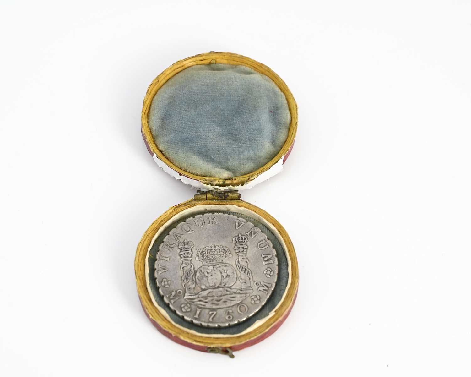 Lot 39 - Coins, Spanish/Mexican Pillar dollar, 1760, in...
