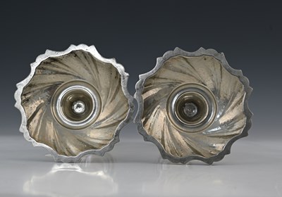 Lot 55 - A pair of George III Old Sheffield silver...