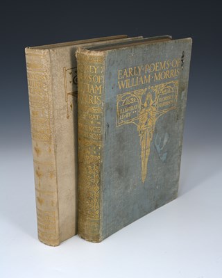 Lot 174 - 'Early Poems of William Morris', illustrated...