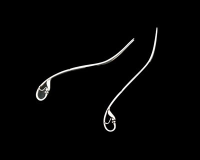Lot 65 - Georg Jensen. A matched pair of silver Georg...