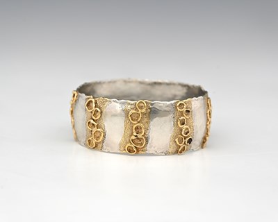 Lot 45 - Jane Watling, a Modernist parcel gilt silver...