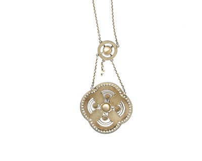 Lot 21 - Marius Hammer, a Norwegian silver gilt and...