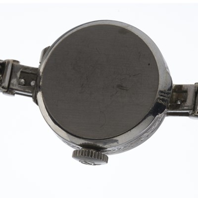 Lot 182 - Vertex, an 18ct gold diamond set cocktail watch