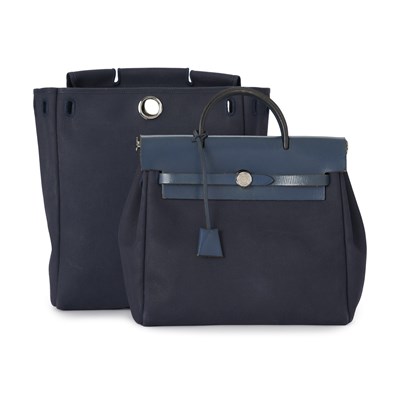 Lot 412 - Hermes, a 2001 2-in-1 Herbag backpack.