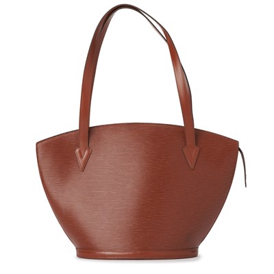 Lot 429 - Louis Vuitton, a tan epi St Jacques GM handbag.