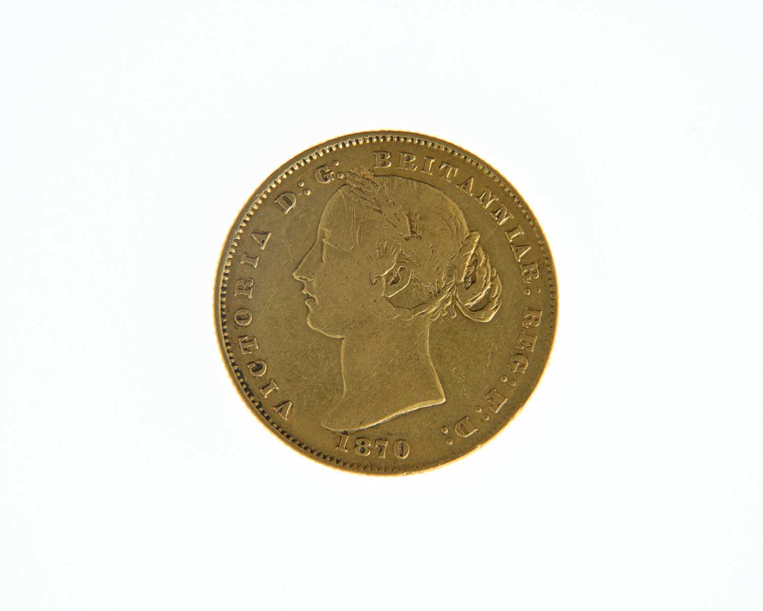 Lot 95 - Australia, Victoria, Sovereign, 1870, Sydney Mint