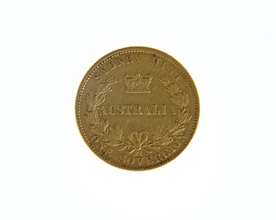 Lot 95 - Australia, Victoria, Sovereign, 1870, Sydney Mint