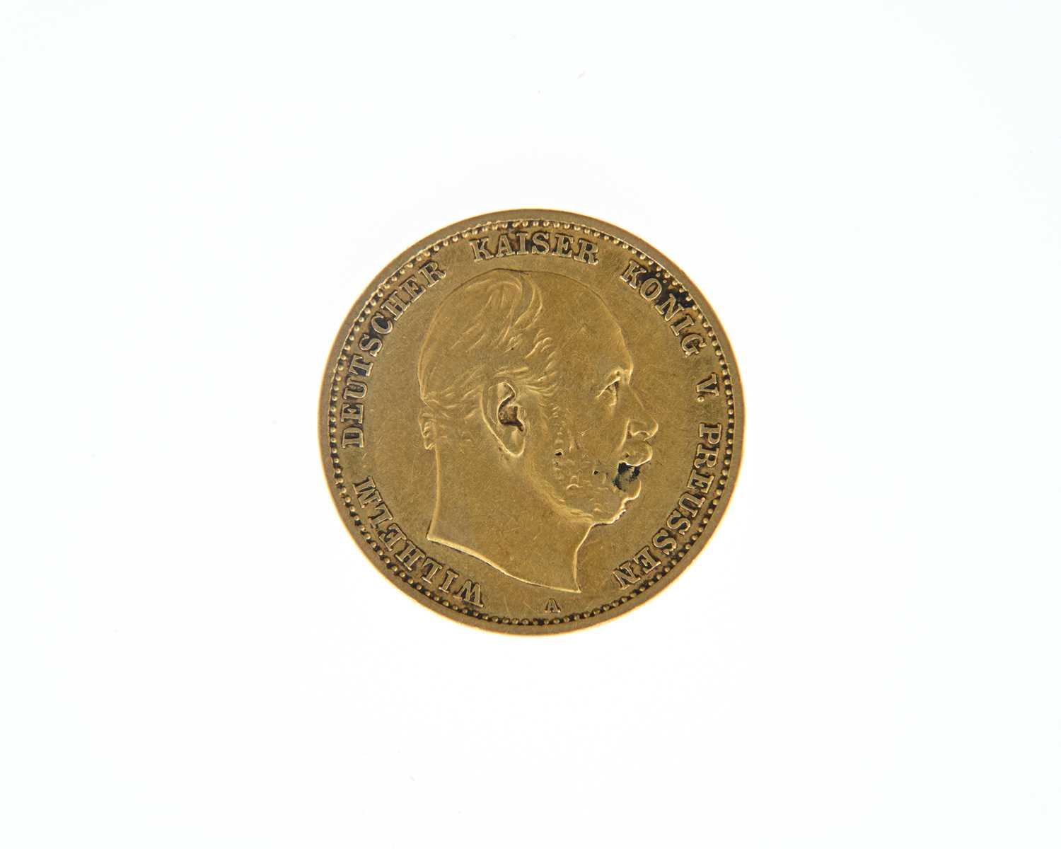 Lot 68 - Germany, Kaiser Wilhelm, gold 10 Mark, 1880