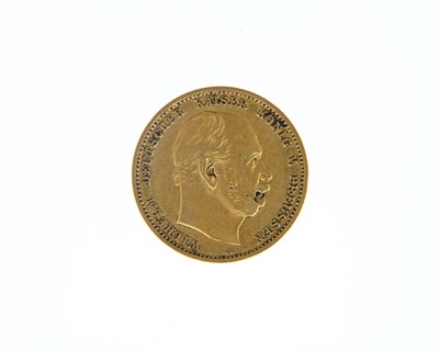 Lot 68 - Germany, Kaiser Wilhelm, gold 10 Mark, 1880
