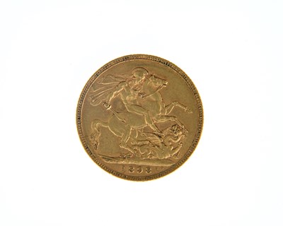 Lot 87 - Victoria, Sovereign, 1898