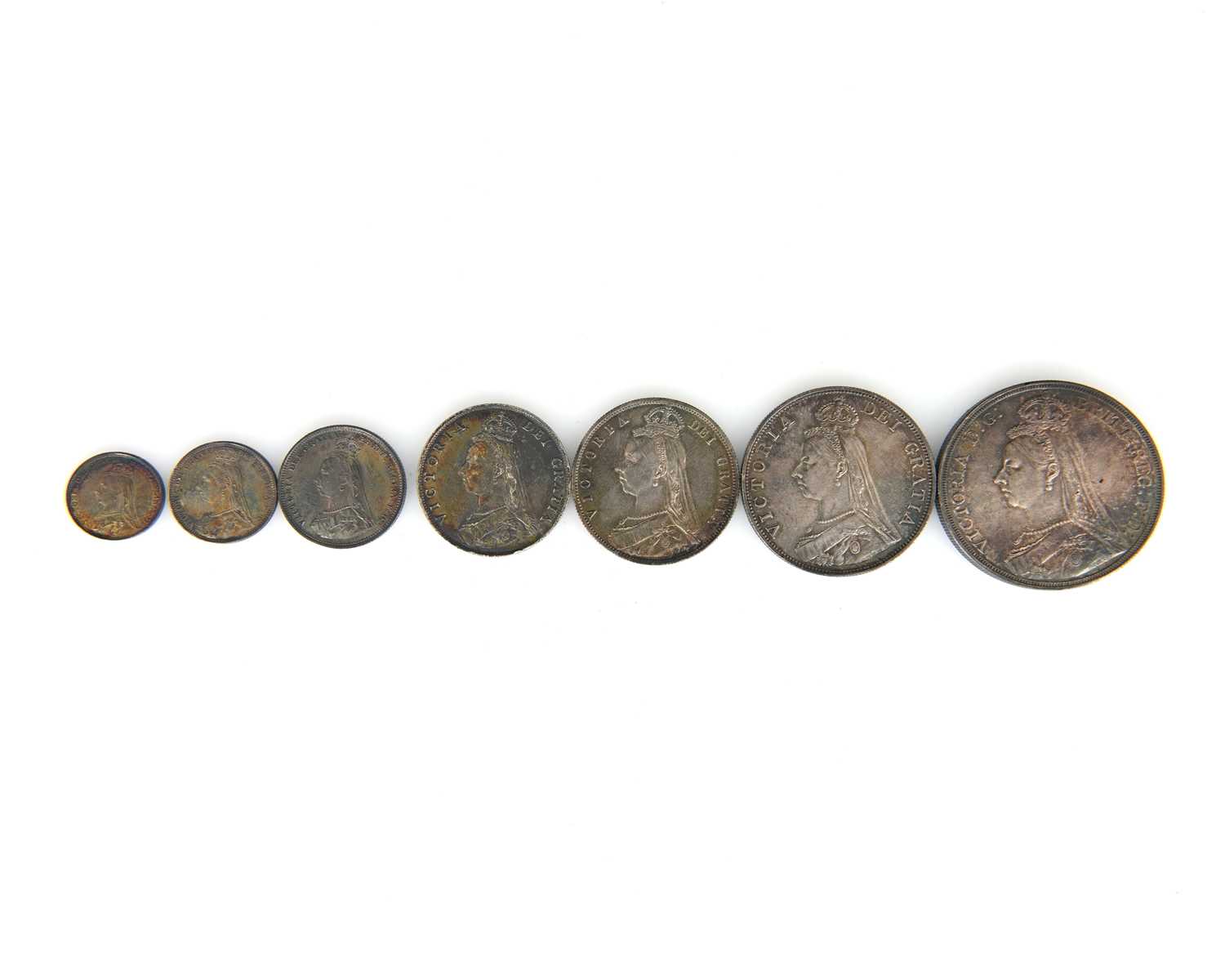 Lot 79 - Victoria, Jubilee seven coin Specimen Set,...